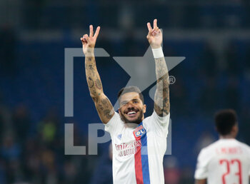 2022-03-17 - Henrique of Olympique Lyonnais during the UEFA Europa League, Round of 16, 2nd leg football match between Olympique Lyonnais (Lyon) and FC Porto on March 17, 2022 at Groupama stadium in Decines-Charpieu near Lyon, France - OLYMPIQUE LYONNAIS VS FC PORTO - UEFA EUROPA LEAGUE - SOCCER