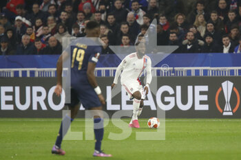 2022-03-17 - Tanguy NDOMBELE of Lyon during the UEFA Europa League, Round of 16, 2nd leg football match between Olympique Lyonnais (Lyon) and FC Porto on March 17, 2022 at Groupama stadium in Decines-Charpieu near Lyon, France - OLYMPIQUE LYONNAIS (LYON, OL) VS FC PORTO - UEFA EUROPA LEAGUE - SOCCER