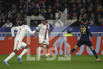 2022-03-17 - Lucas PAQUETA of Lyon and Bruno COSTA of Porto during the UEFA Europa League, Round of 16, 2nd leg football match between Olympique Lyonnais (Lyon) and FC Porto on March 17, 2022 at Groupama stadium in Decines-Charpieu near Lyon, France - OLYMPIQUE LYONNAIS (LYON, OL) VS FC PORTO - UEFA EUROPA LEAGUE - SOCCER