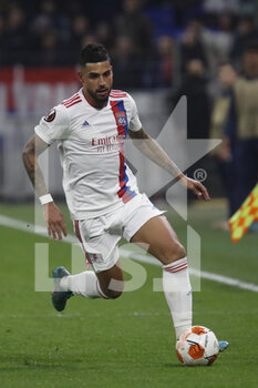 2022-03-17 - EMERSON of Lyon during the UEFA Europa League, Round of 16, 2nd leg football match between Olympique Lyonnais (Lyon) and FC Porto on March 17, 2022 at Groupama stadium in Decines-Charpieu near Lyon, France - OLYMPIQUE LYONNAIS (LYON, OL) VS FC PORTO - UEFA EUROPA LEAGUE - SOCCER