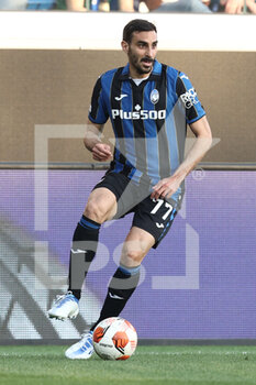 2022-04-14 - Davide Zappacosta (Atalanta BC) in action - ATALANTA BC VS RB LIPSIA - UEFA EUROPA LEAGUE - SOCCER