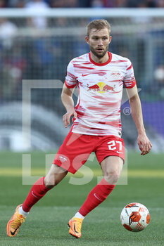 2022-04-14 - Konrad Laimer (RB Leipzig) in action - ATALANTA BC VS RB LIPSIA - UEFA EUROPA LEAGUE - SOCCER