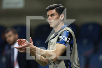 2022-04-14 - Matteo Pessina (Atalanta BC) gestures - ATALANTA BC VS RB LIPSIA - UEFA EUROPA LEAGUE - SOCCER