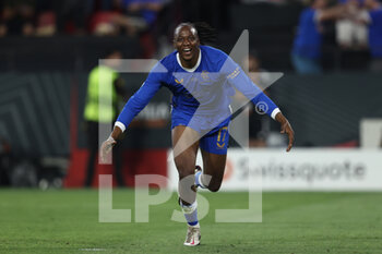 2022-05-18 - Joe Aribo (Rangers FC) celebrates after scoring his side's first goal of the match - UEFA EUROPA LEAGUE 2022 FINAL - EINTRACHT VS RANGERS - UEFA EUROPA LEAGUE - SOCCER