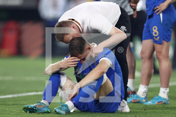 2022-05-18 - Rangers FC player shows desperation after losing the final - UEFA EUROPA LEAGUE 2022 FINAL - EINTRACHT VS RANGERS - UEFA EUROPA LEAGUE - SOCCER
