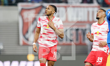 2022-04-28 - Christopher Nkunku (RB Leipzig) during the UEFA Europa League, Semi-finals, 1st leg football match between RB Leipzig and Rangers FC on April 28, 2022 at the Red Bull Arena in Leipzig, Germany - RB LEIPZIG VS RANGERS FC - UEFA EUROPA LEAGUE - SOCCER