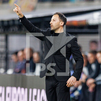 2022-04-28 - Coach Domenico Tedesco (RB Leipzig) during the UEFA Europa League, Semi-finals, 1st leg football match between RB Leipzig and Rangers FC on April 28, 2022 at the Red Bull Arena in Leipzig, Germany - RB LEIPZIG VS RANGERS FC - UEFA EUROPA LEAGUE - SOCCER