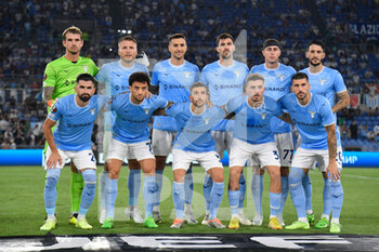 2022-09-08 - SS Lazio team during the UEFA Europa League 2022-2023 football match between SS Lazio and Feyenoord at The Olympic Stadium in Rome on 08 September 2022. - SS LAZIO VS FEYENOORD - UEFA EUROPA LEAGUE - SOCCER