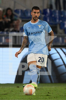 2022-09-08 - Mattia Zaccagni (SS Lazio) during the UEFA Europa League 2022-2023 football match between SS Lazio and Feyenoord at The Olympic Stadium in Rome on 08 September 2022. - SS LAZIO VS FEYENOORD - UEFA EUROPA LEAGUE - SOCCER