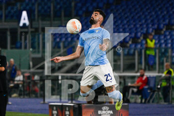 2022-09-08 - Elseid Hysaj (SS Lazio) during the UEFA Europa League 2022-2023 football match between SS Lazio and Feyenoord at The Olympic Stadium in Rome on 08 September 2022. - SS LAZIO VS FEYENOORD - UEFA EUROPA LEAGUE - SOCCER
