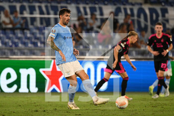 2022-09-08 - Alessio Romagnoli (SS Lazio) during the UEFA Europa League 2022-2023 football match between SS Lazio and Feyenoord at The Olympic Stadium in Rome on 08 September 2022. - SS LAZIO VS FEYENOORD - UEFA EUROPA LEAGUE - SOCCER