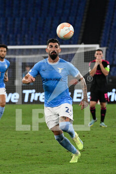2022-09-08 - Elseid Hysaj (SS Lazio) during the UEFA Europa League 2022-2023 football match between SS Lazio and Feyenoord at The Olympic Stadium in Rome on 08 September 2022. - SS LAZIO VS FEYENOORD - UEFA EUROPA LEAGUE - SOCCER