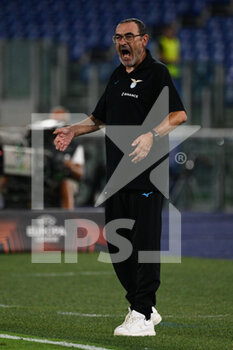 2022-09-08 - Maurizio Sarri coach (SS Lazio) during the UEFA Europa League 2022-2023 football match between SS Lazio and Feyenoord at The Olympic Stadium in Rome on 08 September 2022. - SS LAZIO VS FEYENOORD - UEFA EUROPA LEAGUE - SOCCER