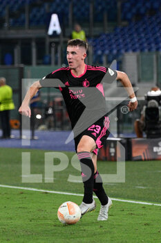 2022-09-08 - Patrik Walemark (Feyenoord)  during the UEFA Europa League 2022-2023 football match between SS Lazio and Feyenoord at The Olympic Stadium in Rome on 08 September 2022. - SS LAZIO VS FEYENOORD - UEFA EUROPA LEAGUE - SOCCER