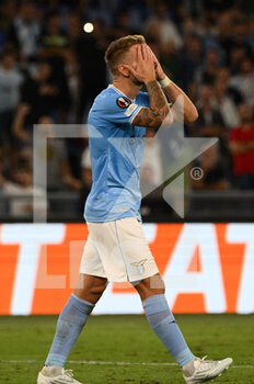 2022-09-08 - Ciro Immobile (SS Lazio) during the UEFA Europa League 2022-2023 football match between SS Lazio and Feyenoord at The Olympic Stadium in Rome on 08 September 2022. - SS LAZIO VS FEYENOORD - UEFA EUROPA LEAGUE - SOCCER