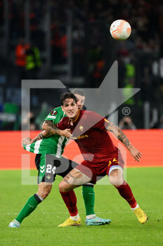 06/10/2022 - Nicolo' Zaniolo (AS Roma) during the UEFA Europa League 2022-2023 football match between AS Roma and Real Betis at The Olympic Stadium in Rome on September 15, 2022. - AS ROMA VS REAL BETIS - UEFA EUROPA LEAGUE - CALCIO
