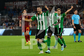 06/10/2022 - Guido Rodríguez (Real Betis) celebrates after scoring the goal 1-1 during the UEFA Europa League 2022-2023 football match between AS Roma and Real Betis at The Olympic Stadium in Rome on September 15, 2022. - AS ROMA VS REAL BETIS - UEFA EUROPA LEAGUE - CALCIO