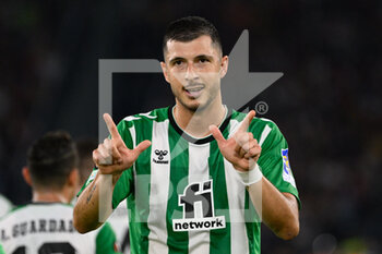 06/10/2022 - Guido Rodríguez (Real Betis) celebrates after scoring the goal 1-1 during the UEFA Europa League 2022-2023 football match between AS Roma and Real Betis at The Olympic Stadium in Rome on September 15, 2022. - AS ROMA VS REAL BETIS - UEFA EUROPA LEAGUE - CALCIO