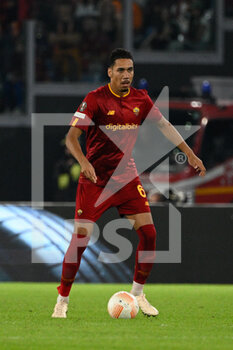 06/10/2022 - Chris Smalling (AS Roma) during the UEFA Europa League 2022-2023 football match between AS Roma and Real Betis at The Olympic Stadium in Rome on September 15, 2022. - AS ROMA VS REAL BETIS - UEFA EUROPA LEAGUE - CALCIO