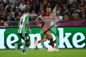06/10/2022 - Leonardo Spinazzola (AS Roma) during the UEFA Europa League 2022-2023 football match between AS Roma and Real Betis at The Olympic Stadium in Rome on September 15, 2022. - AS ROMA VS REAL BETIS - UEFA EUROPA LEAGUE - CALCIO