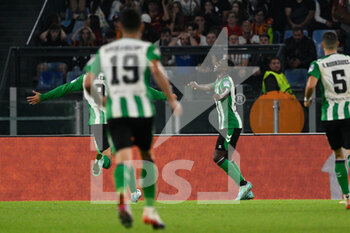 06/10/2022 - Luiz Henrique (Real Betis) celebrates after scoring the goal 1-2 during the UEFA Europa League 2022-2023 football match between AS Roma and Real Betis at The Olympic Stadium in Rome on September 15, 2022. - AS ROMA VS REAL BETIS - UEFA EUROPA LEAGUE - CALCIO