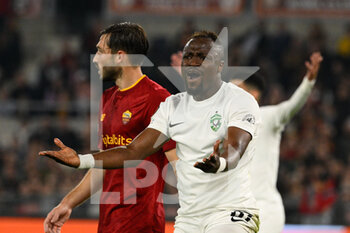 2022-11-03 - Bernard Tekpetey (PFC Ludogorets)  during the UEFA Europa League 2022-2023 football match between AS Roma and PFC Ludogorets at The Olympic Stadium in Rome on November 03, 2022. - AS ROMA VS PFC LUDOGORETS - UEFA EUROPA LEAGUE - SOCCER