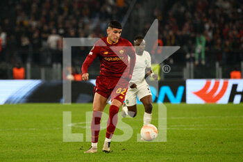 2022-11-03 - Cristian Volpato (AS Roma) during the UEFA Europa League 2022-2023 football match between AS Roma and PFC Ludogorets at The Olympic Stadium in Rome on November 03, 2022. - AS ROMA VS PFC LUDOGORETS - UEFA EUROPA LEAGUE - SOCCER