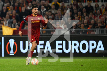 2022-11-03 - Lorenzo Pellegrini (AS Roma) during the UEFA Europa League 2022-2023 football match between AS Roma and PFC Ludogorets at The Olympic Stadium in Rome on November 03, 2022. - AS ROMA VS PFC LUDOGORETS - UEFA EUROPA LEAGUE - SOCCER