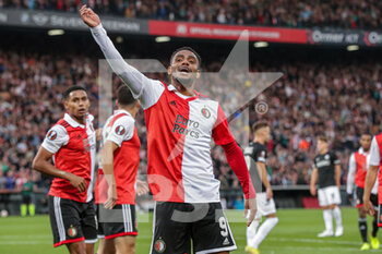 2022-09-15 - Danilo of Feyenoord celebrates the third goal during the UEFA Europa League match between Feyenoord and SK Sturm Graz at de Kuip on September 15, 2022 in Rotterdam, Netherlands - FOOTBALL - EUROPA LEAGUE - FEYENOORD V STURM GRAZ - UEFA EUROPA LEAGUE - SOCCER