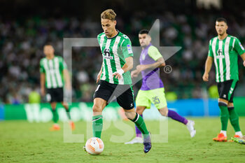 2022-09-15 - Sergio Canales of Real Betis during the UEFA Europa League, Group C, match between Real Betis an Ludogorets at Benito Villamarin Stadium on September 15, 2022 in Sevilla, Spain. Photo Joaquin Corchero / SpainDPPI / DPPI - FOOTBALL - EUORPA LEAGUE - REAL BETIS V LUDOGORETS - UEFA EUROPA LEAGUE - SOCCER