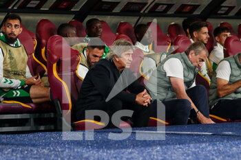 06/10/2022 - Roma, Italy 6th October 2022: Manuel Pellegrini of Real Betis Balompié during the UEFA Europa League 202223 football match between AS Roma vs Real Betis at the Olimpico stadium - UEFA EUROPA LEAGUE 2022/23 FOOTBALL MATCH AS ROMA VS REAL BETIS - UEFA EUROPA LEAGUE - CALCIO