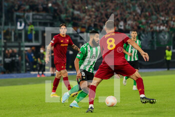 06/10/2022 - Roma, Italy 6th October 2022: Nabil Fekir of Real Betis Balompié gestures during the UEFA Europa League 202223 football match between AS Roma vs Real Betis at the Olimpico stadium - UEFA EUROPA LEAGUE 2022/23 FOOTBALL MATCH AS ROMA VS REAL BETIS - UEFA EUROPA LEAGUE - CALCIO