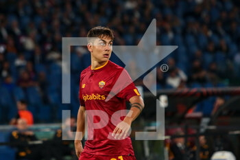 06/10/2022 - Roma, Italy 6th October 2022: Paulo Dybala gestures during the UEFA Europa League 202223 football match between AS Roma vs Real Betis at the Olimpico stadium - UEFA EUROPA LEAGUE 2022/23 FOOTBALL MATCH AS ROMA VS REAL BETIS - UEFA EUROPA LEAGUE - CALCIO