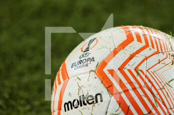 06/10/2022 - Roma, Italy 6th October 2022: Europa League official ball during the UEFA Europa League 202223 football match between AS Roma vs Real Betis at the Olimpico stadium - UEFA EUROPA LEAGUE 2022/23 FOOTBALL MATCH AS ROMA VS REAL BETIS - UEFA EUROPA LEAGUE - CALCIO