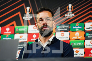 06/10/2022 - Coach Ruud Van Nistelrooy of PSV during the Press Conference following the UEFA Europa League, Group A football match between FC Zurich and PSV Eindhoven on October 6, 2022 at Stadion Letzigrund in Zurich, Switzerland - FOOTBALL - EUROPA LEAGUE - FC ZURICH V PSV EINDHOVEN - UEFA EUROPA LEAGUE - CALCIO