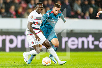 06/10/2022 - Pione Sisto of Midtjylland during the UEFA Europa League, Group F football match between FC Midtjylland and Feyenoord on October 6, 2022 at Messecenter Herning Arena in Herning, Denmark - FOOTBALL - EUROPA LEAGUE - MIDTJYLLAND V FEYENOORD - UEFA EUROPA LEAGUE - CALCIO