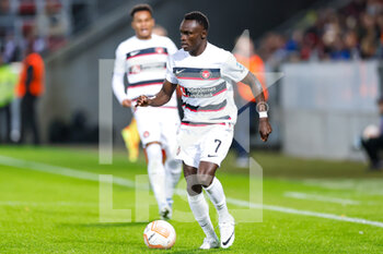 06/10/2022 - Pione Sisto of Midtjylland during the UEFA Europa League, Group F football match between FC Midtjylland and Feyenoord on October 6, 2022 at Messecenter Herning Arena in Herning, Denmark - FOOTBALL - EUROPA LEAGUE - MIDTJYLLAND V FEYENOORD - UEFA EUROPA LEAGUE - CALCIO