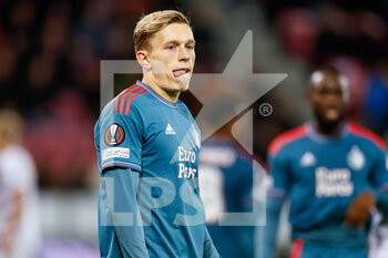 06/10/2022 - Marcus Holmgren Pedersen of Feyenoord during the UEFA Europa League, Group F football match between FC Midtjylland and Feyenoord on October 6, 2022 at Messecenter Herning Arena in Herning, Denmark - FOOTBALL - EUROPA LEAGUE - MIDTJYLLAND V FEYENOORD - UEFA EUROPA LEAGUE - CALCIO