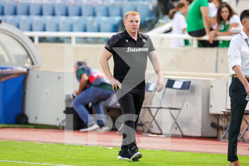 06/10/2022 - Neil Lennon Manager of Omonoia during the UEFA Europa League, Group E football match between AC Omonia and Manchester United on October 6, 2022 at GSP Stadium in Strovolos near Nicosia, Cyprus - FOOTBALL - EUROPA LEAGUE - OMONIA V MANCHESTER UNITED - UEFA EUROPA LEAGUE - CALCIO