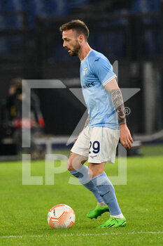 2022-10-13 - Manuel Lazzari (SS Lazio) during the UEFA Europa League 2022-2023 football match between SS Lazio and Sturm Graz at The Olympic Stadium in Rome on 13 October 2022. - SS LAZIO VS STURM GRAZ - UEFA EUROPA LEAGUE - SOCCER