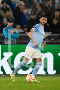 2022-10-13 - Elseid Hysaj (SS Lazio) during the UEFA Europa League 2022-2023 football match between SS Lazio and Sturm Graz at The Olympic Stadium in Rome on 13 October 2022. - SS LAZIO VS STURM GRAZ - UEFA EUROPA LEAGUE - SOCCER