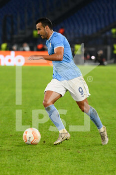 2022-10-13 - Pedro (SS Lazio) during the UEFA Europa League 2022-2023 football match between SS Lazio and Sturm Graz at The Olympic Stadium in Rome on 13 October 2022. - SS LAZIO VS STURM GRAZ - UEFA EUROPA LEAGUE - SOCCER