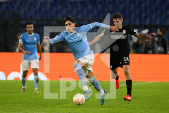 2022-10-13 - Matteo Cancellieri (SS Lazio) during the UEFA Europa League 2022-2023 football match between SS Lazio and Sturm Graz at The Olympic Stadium in Rome on 13 October 2022. - SS LAZIO VS STURM GRAZ - UEFA EUROPA LEAGUE - SOCCER