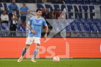 2022-10-27 - Alessio Romagnoli (SS Lazio) during the UEFA Europa League 2022-2023 football match between SS Lazio and FC Midtjylland at The Olympic Stadium in Rome on 27 October 2022. - SS LAZIO VS FC MIDTJYLLAND - UEFA EUROPA LEAGUE - SOCCER