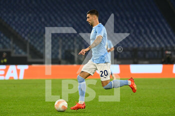 2022-10-27 - Mattia Zaccagni (SS Lazio) during the UEFA Europa League 2022-2023 football match between SS Lazio and FC Midtjylland at The Olympic Stadium in Rome on 27 October 2022. - SS LAZIO VS FC MIDTJYLLAND - UEFA EUROPA LEAGUE - SOCCER