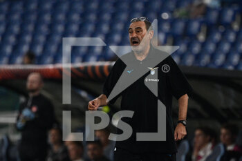 2022-10-27 - Maurizio Sarri coach (SS Lazio) during the UEFA Europa League 2022-2023 football match between SS Lazio and FC Midtjylland at The Olympic Stadium in Rome on 27 October 2022. - SS LAZIO VS FC MIDTJYLLAND - UEFA EUROPA LEAGUE - SOCCER