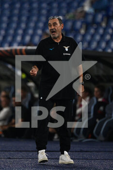 2022-10-27 - Maurizio Sarri coach (SS Lazio) during the UEFA Europa League 2022-2023 football match between SS Lazio and FC Midtjylland at The Olympic Stadium in Rome on 27 October 2022. - SS LAZIO VS FC MIDTJYLLAND - UEFA EUROPA LEAGUE - SOCCER