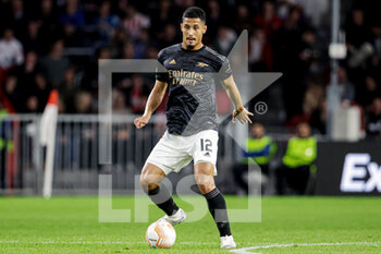 2022-10-27 - William Sallba of Arsenal during the UEFA Europa League, Group A football match between PSV Eindhoven and Arsenal FC on October 27, 2022 at Philips Stadion in Eindhoven, Netherlands - FOOTBALL - EUROPA LEAGUE - PSV V ARSENAL - UEFA EUROPA LEAGUE - SOCCER