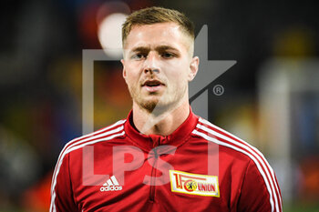 2022-11-03 - Lennart GRILL of Union Berlin during the UEFA Europa League, Group D football match between Royale Union Saint-Gilloise and 1. FC Union Berlin on November 3, 2022 at King Power at Den Dreef in Leuven, Belgium - FOOTBALL - EUROPA LEAGUE - UNION SAINT GILLOISE V UNION BERLIN - UEFA EUROPA LEAGUE - SOCCER