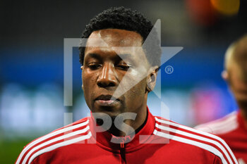 2022-11-03 - Sheraldo BECKER of Union Berlin during the UEFA Europa League, Group D football match between Royale Union Saint-Gilloise and 1. FC Union Berlin on November 3, 2022 at King Power at Den Dreef in Leuven, Belgium - FOOTBALL - EUROPA LEAGUE - UNION SAINT GILLOISE V UNION BERLIN - UEFA EUROPA LEAGUE - SOCCER